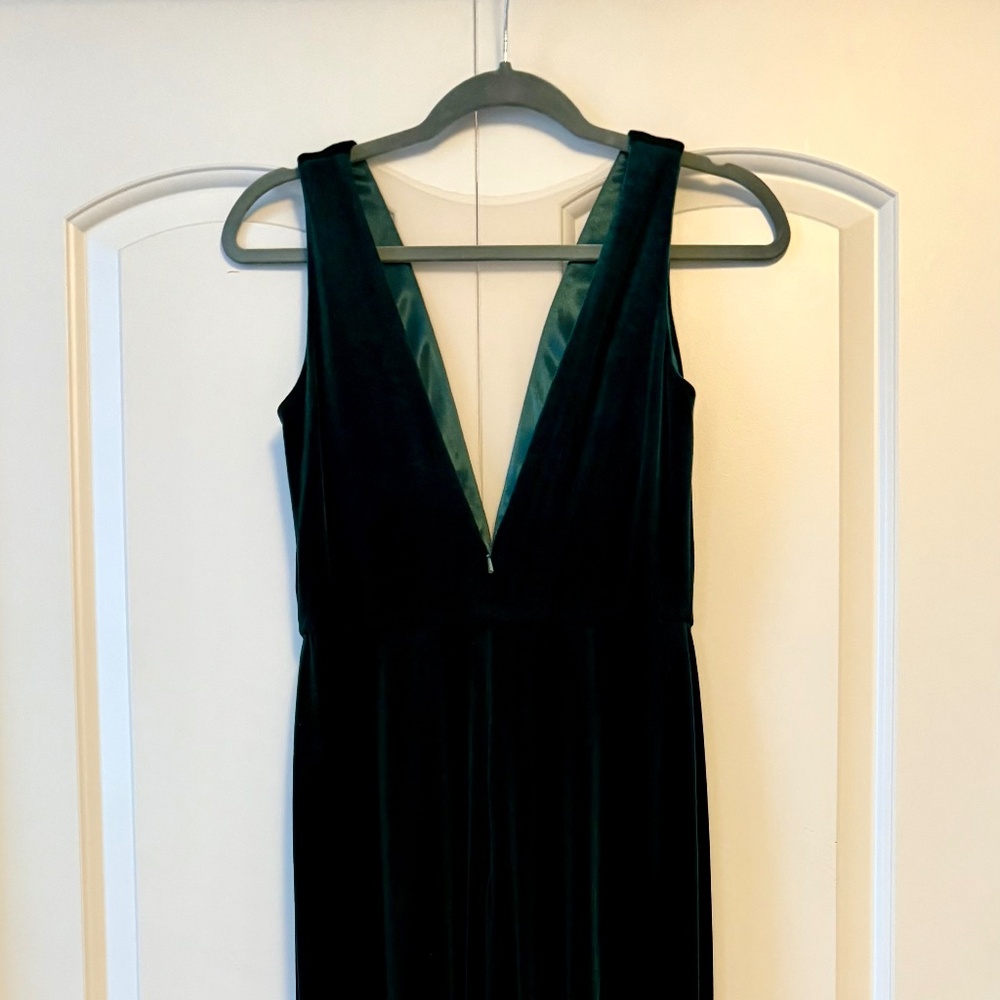 Jenny Yoo Logan Bridesmaid Dress Green Size 8 - Picture 5 of 13